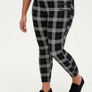 Torrid Plaid Skinny Jeans